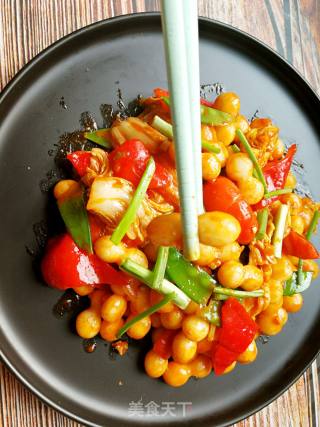 Spicy Fried Rice Cake recipe