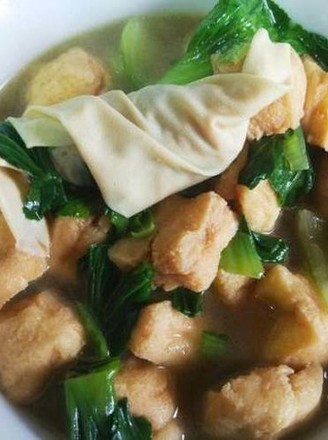 Vegetable Oil Tofu Noodle Soup recipe