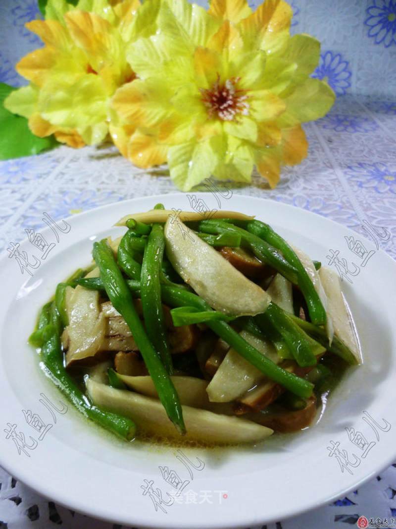 Daylily Stir-fried Rice White recipe