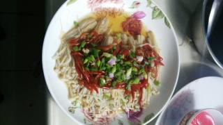 Chopped Pepper Enoki Mushroom recipe