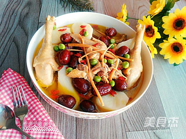 Herbal Stewed Chicken Soup recipe