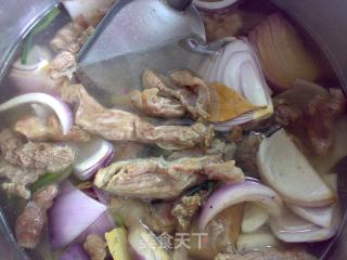 Stewed Beef Brisket with Onion recipe