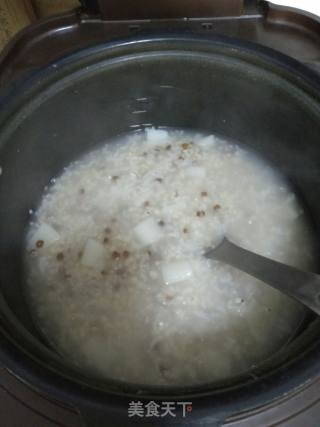 Rye Porridge with Yam, Barley and Gorgon recipe