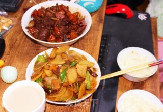 Tong's Potato Chips Stir-fried Chili recipe