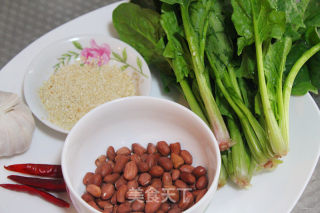 Nuts Spinach recipe
