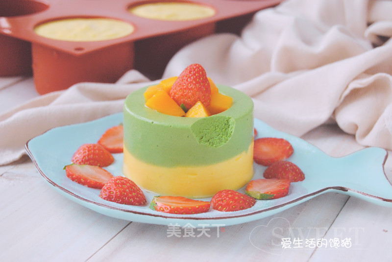 # Fourth Baking Contest and is Love to Eat Festival# Matcha Mango Mousse recipe