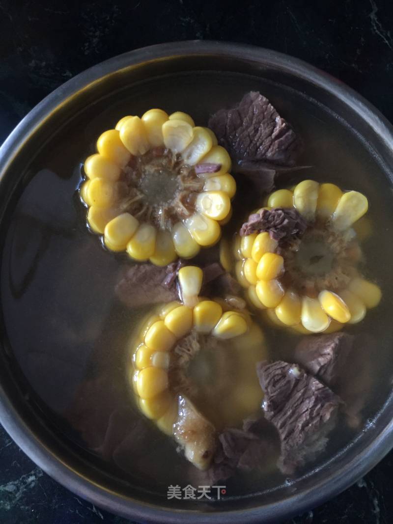 Corn Beef Soup recipe