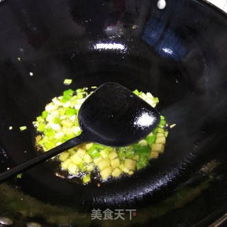 Scrambled Eggs with Green Pepper Ham recipe