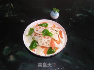 Four Fresh Vegetables recipe