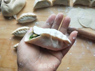 Fried Egg Dumplings with Chives recipe