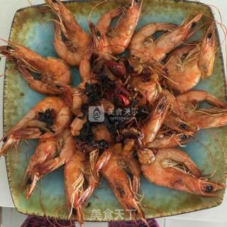 Spicy Shrimp (fried Shrimp in Soy Sauce) recipe