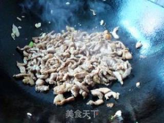 Stir-fried Shredded Pork with Fennel and Vegetables recipe