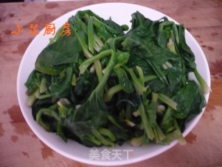 Spinach Egg Crust Mixed with Vermicelli recipe