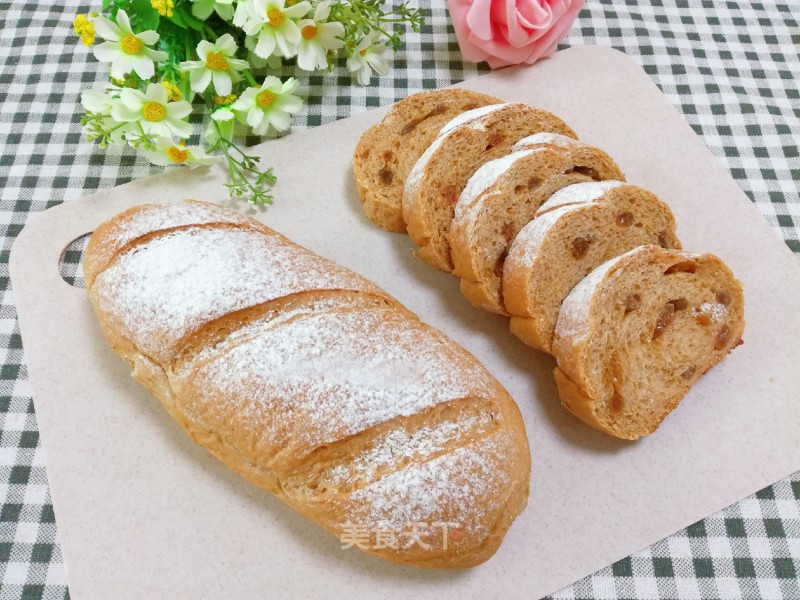 Brown Sugar Oatmeal Raisin Bread recipe