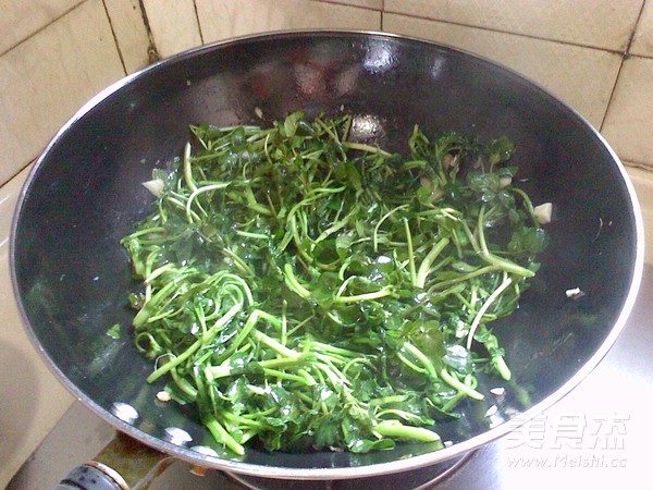 Stir-fried Watercress recipe