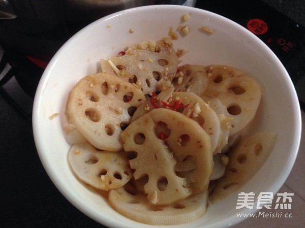 Cold Lotus Root Slices recipe