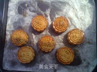 24 Pictures Process Xiangjie ~ ~ Mid-autumn Festival Preheating-[cantonese-style Egg Yolk Bean Paste Moon Cakes] recipe