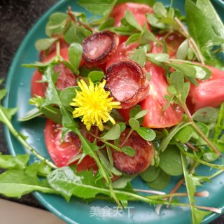 Portulaca Grilled Intestine Salad recipe