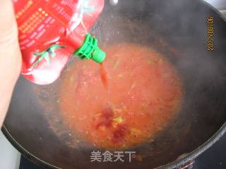 Rice Cake Crab with Tomato Sauce recipe