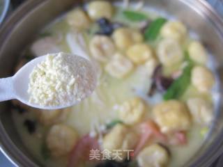[winter Healthy Vegetables]-soy Milk Supplement Pot recipe