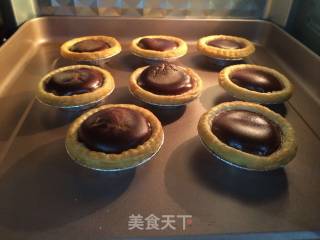 Cocoa Tart, A New and Interesting Way to Eat Egg Tarts recipe