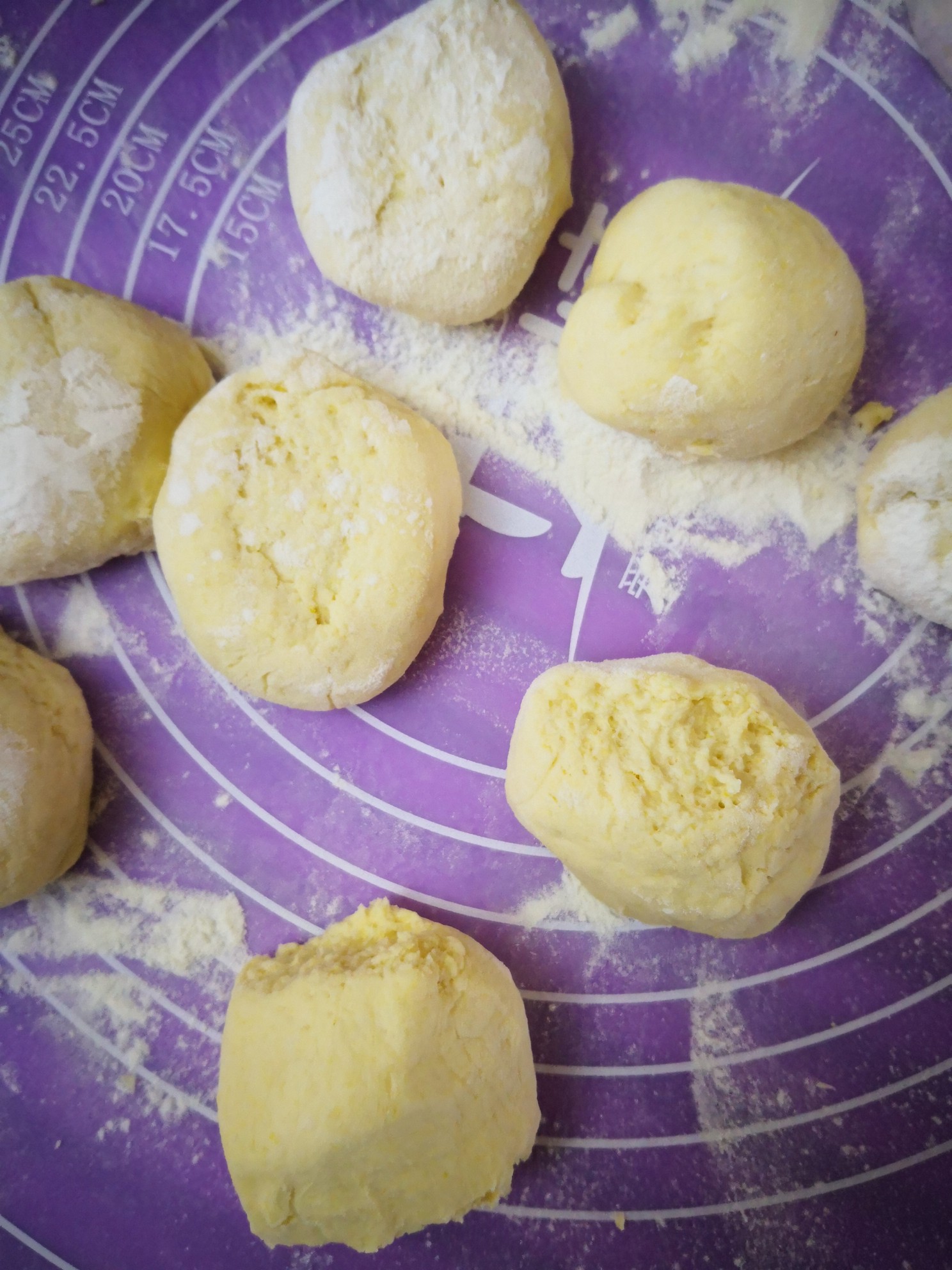 Coconut Mung Bean Paste Bun recipe