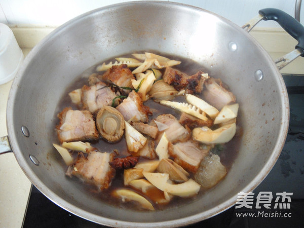 Grilled Dried Abalone with Oily Pork recipe
