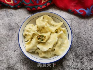 Sophora Japonica Pork Dumplings recipe