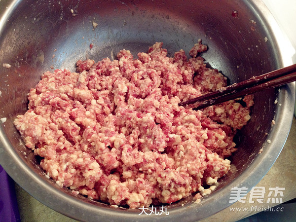 Pan-fried Tofu Beef Patties recipe