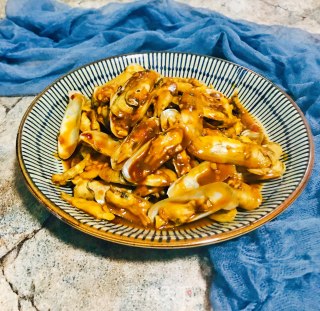 Stir-fried Razor Clams recipe