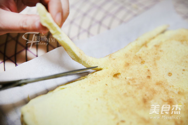 Super Simple Christmas Tree Root Cake Roll-super Popular Recipe recipe