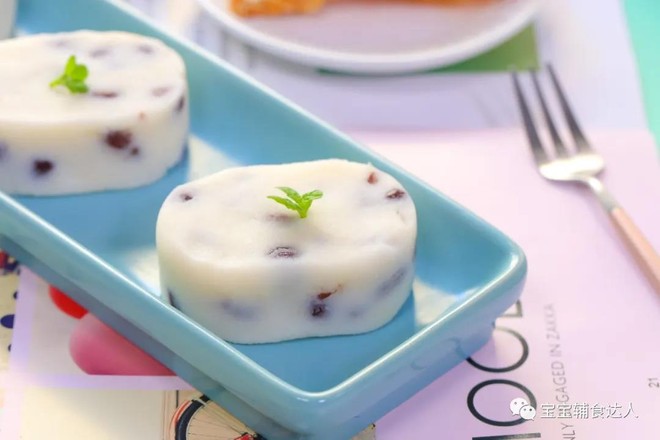Yam and Red Bean Cake Baby Food Recipe