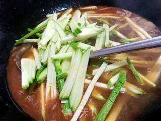 Zucchini Noodle Soup with Shrimp Brain Oil recipe