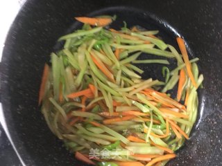 Stir-fried Sansi recipe