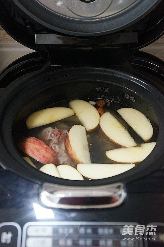 Apple Pear Pot Pork Bone recipe