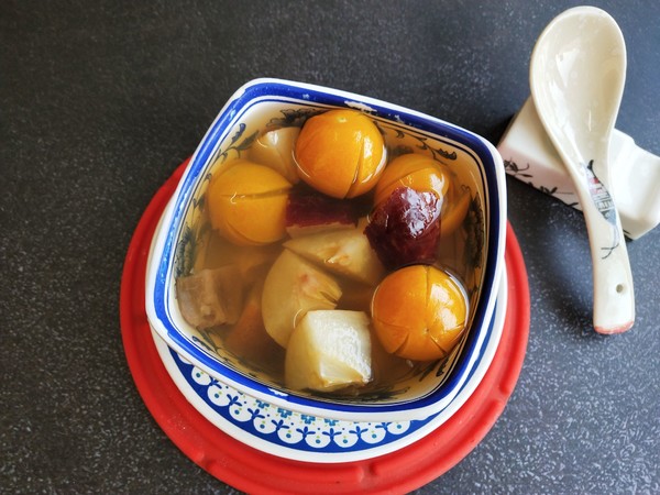 Kumquat Stewed Pear recipe