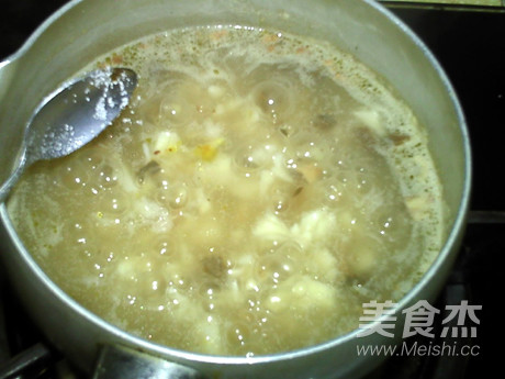Bamboo Sun Egg and Yam Soup recipe