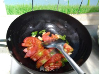 Scrambled Eggs with Loofah recipe