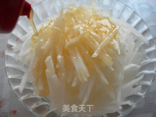 Honey Mixed with White Radish recipe
