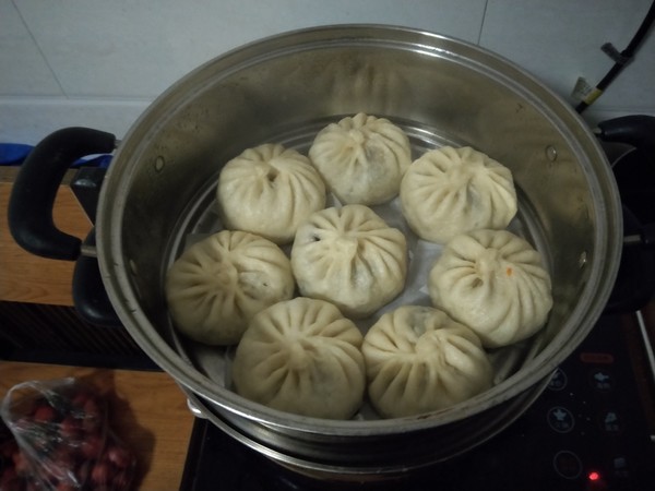 Chinese Cabbage Buns recipe