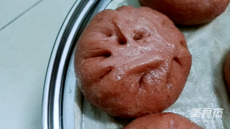 Variety of Pasta: Red Velvet Buns recipe