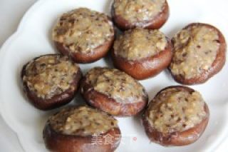 Fried Stuffed Shiitake Mushrooms recipe