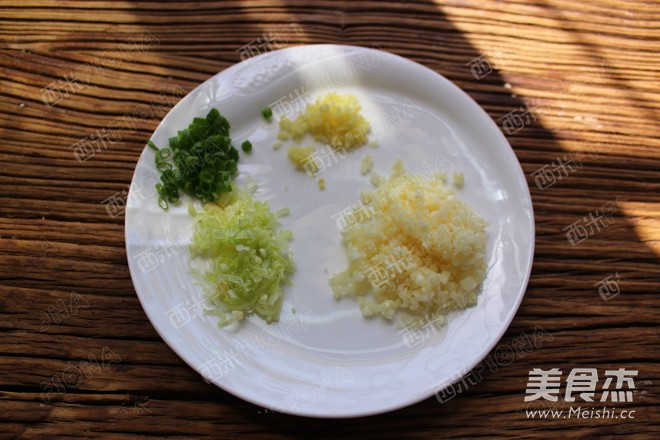 Sauteed Minced Pork Cauliflower recipe