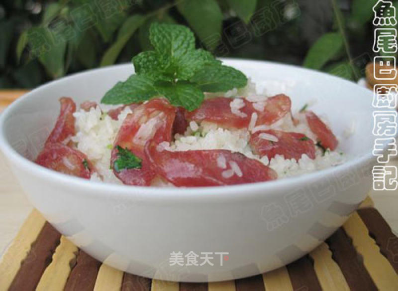 Create A Fragrant Oven Rice-roasted Bacon Rice recipe