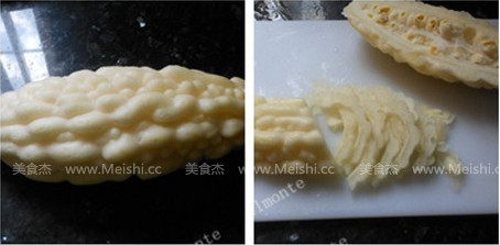 Cold White Jade Bitter Gourd recipe