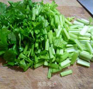 Lamb's Tail Bamboo Shoots Mixed with Parsley recipe