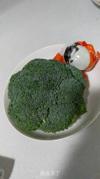 Salted Duck Egg Broccoli recipe