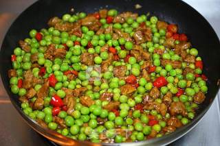 Tender Beef with Pea recipe