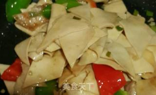 Dried Tofu with Northeastern Peppers recipe