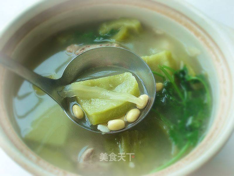 Soy Bean Bitter Gourd Soup